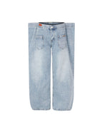 Retro versatile scimitar pants