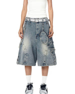 Vintage Baggy Denim Shorts