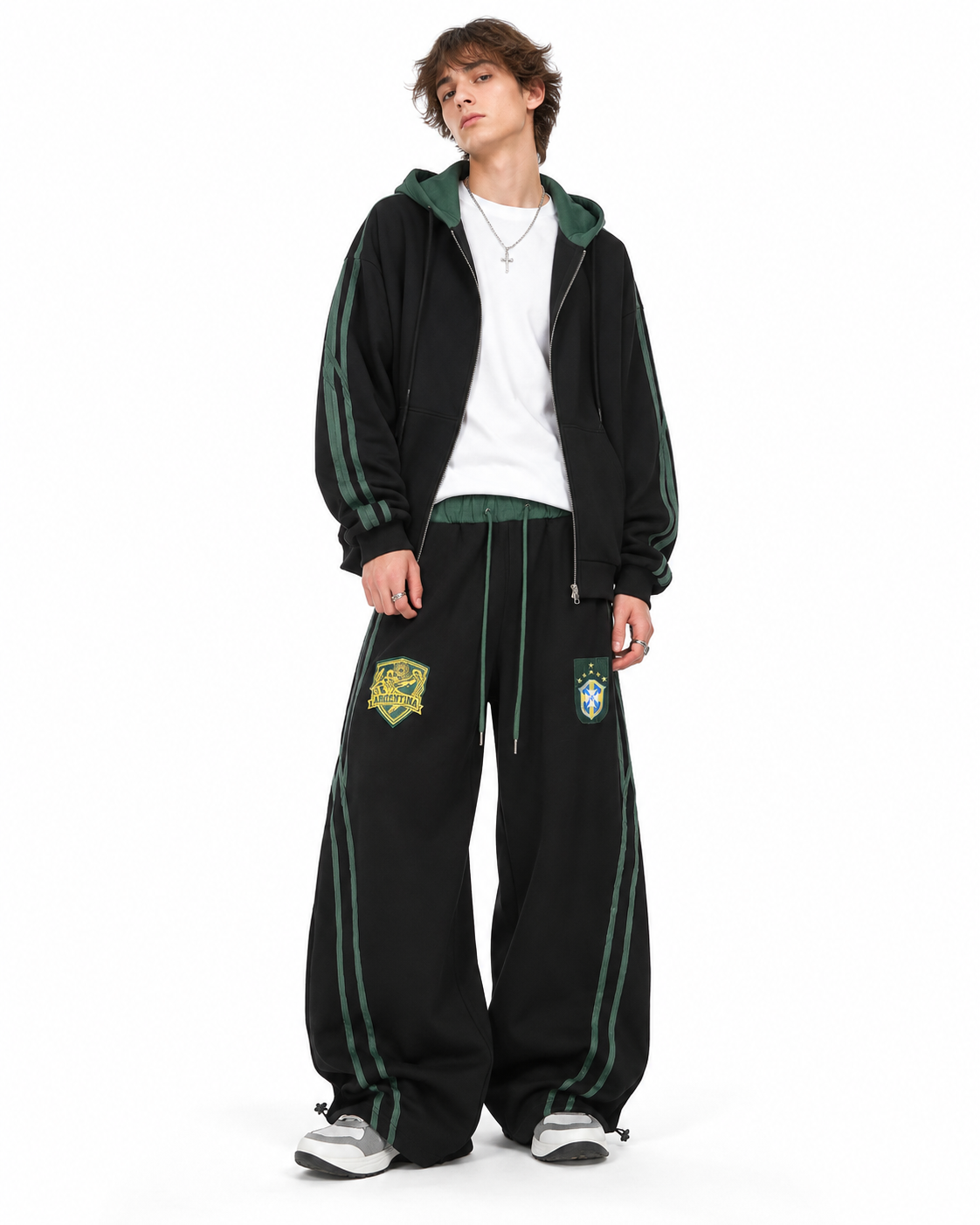 Retro versatile casual pants