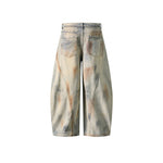 水洗做舊牛仔褲