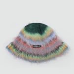 復古彩虹條紋百搭帽