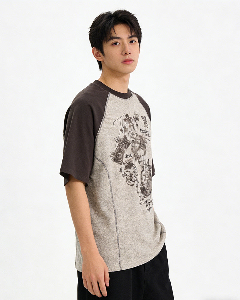 復古休閑百搭短袖