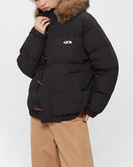 Retro simple cotton jacket