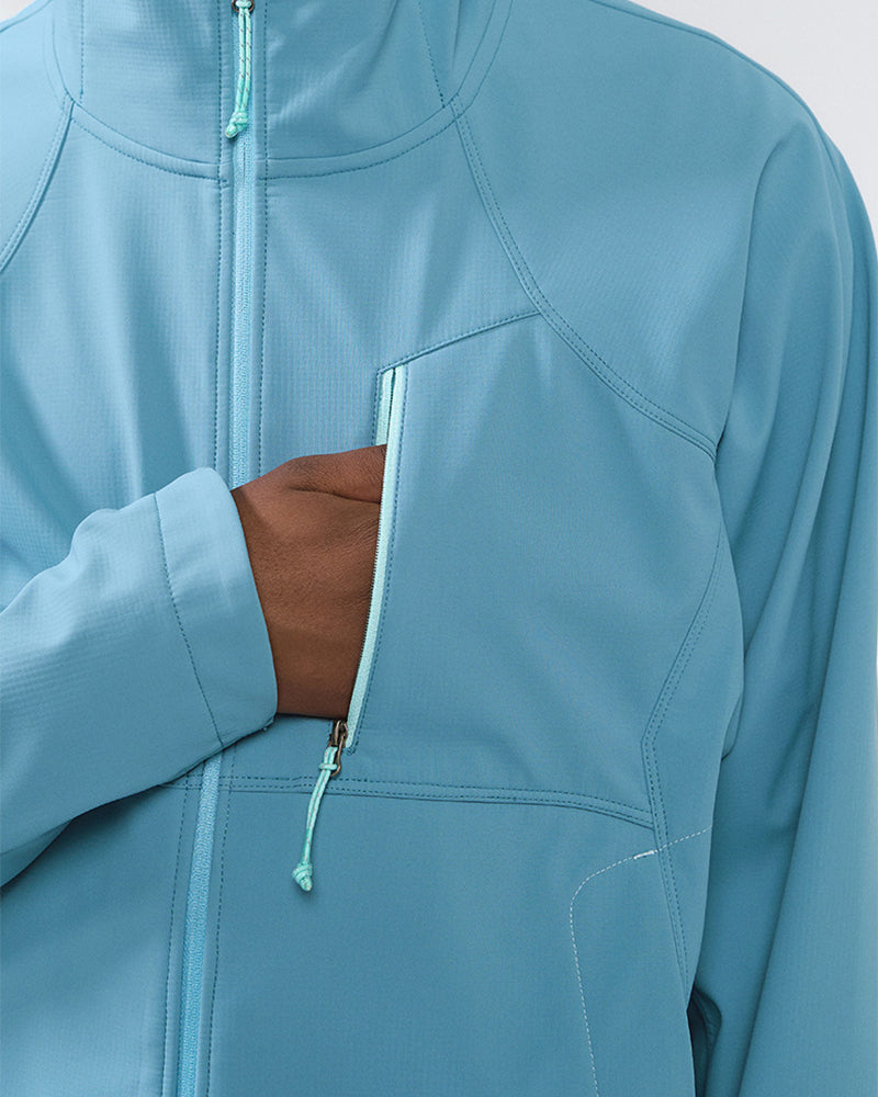 Water-repellent fleece jacket