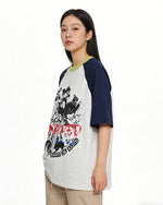 Casual Colorblock Short-Sleeved Shirt