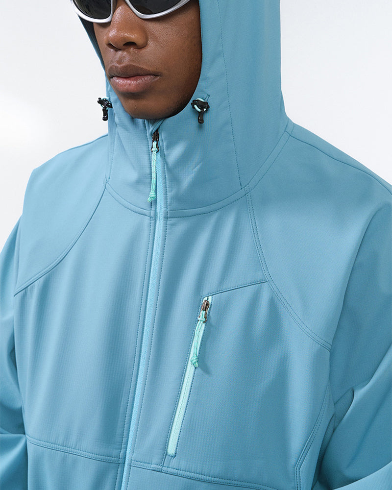 Water-repellent fleece jacket