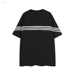 Retro letter short sleeves