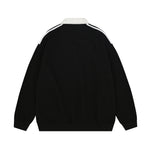 復古小狗刺綉衛衣