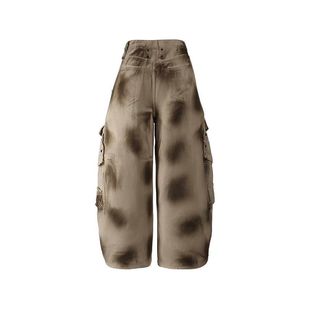 Personalized washed work pants