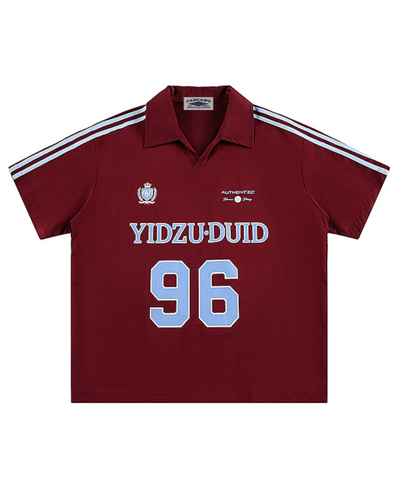 復古學院風短袖