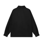 復古字母印花襯衫