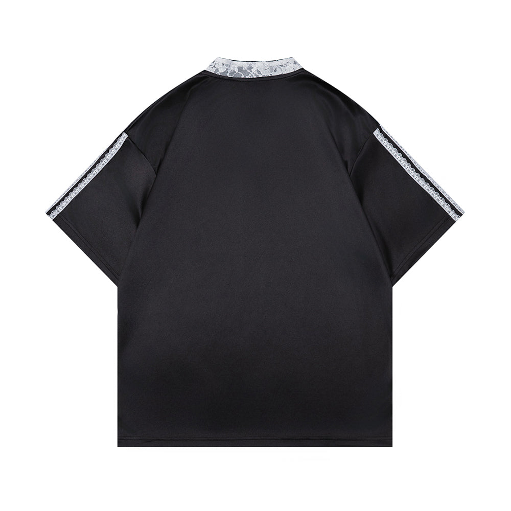 Retro simple short sleeves