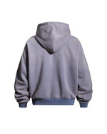 Gradient distressed casual jacket