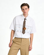 卡通小狗短袖襯衫