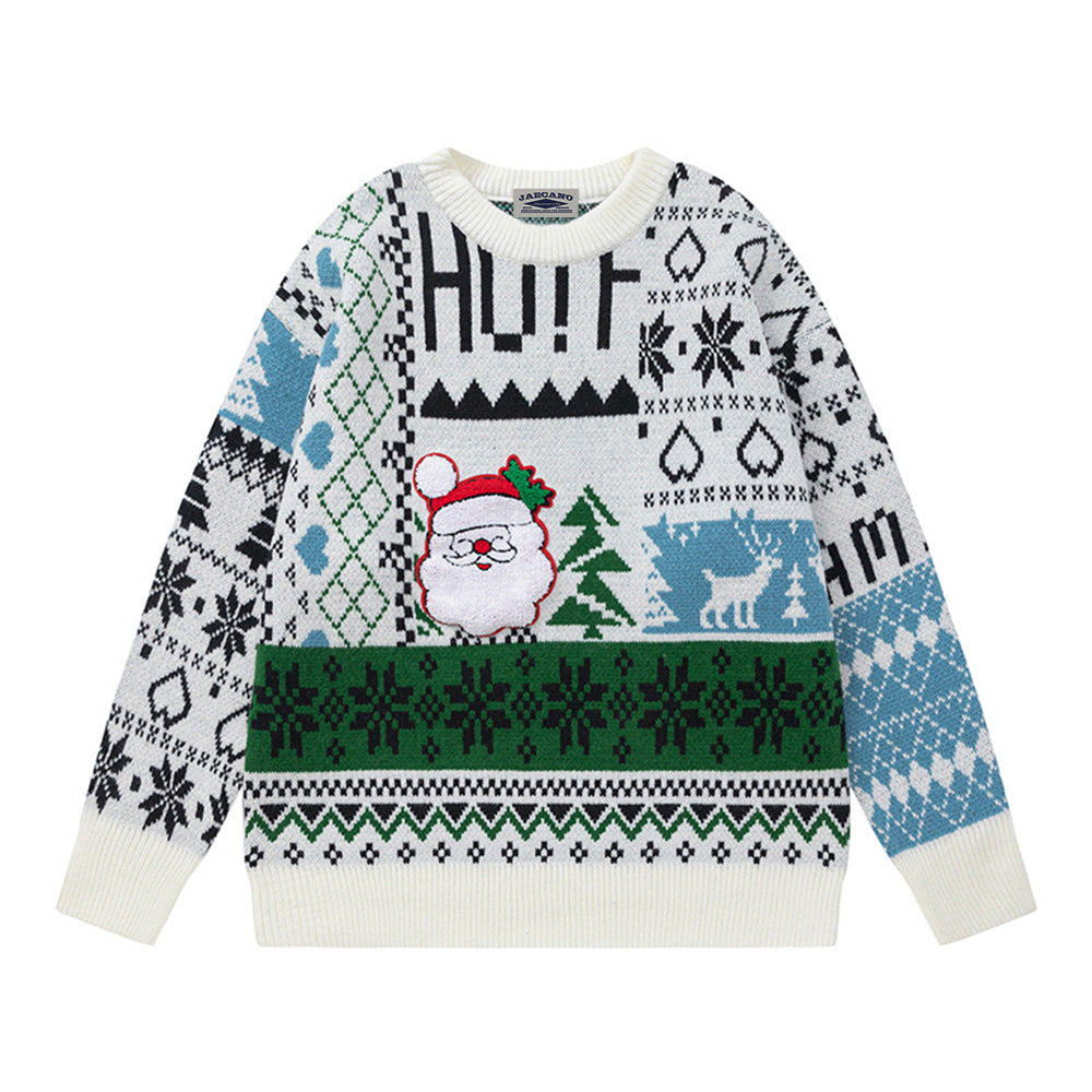 Christmas crew neck sweater