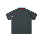콘트라스트 컬러 폴로 칼라 반팔