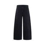 Simple wide-leg trousers