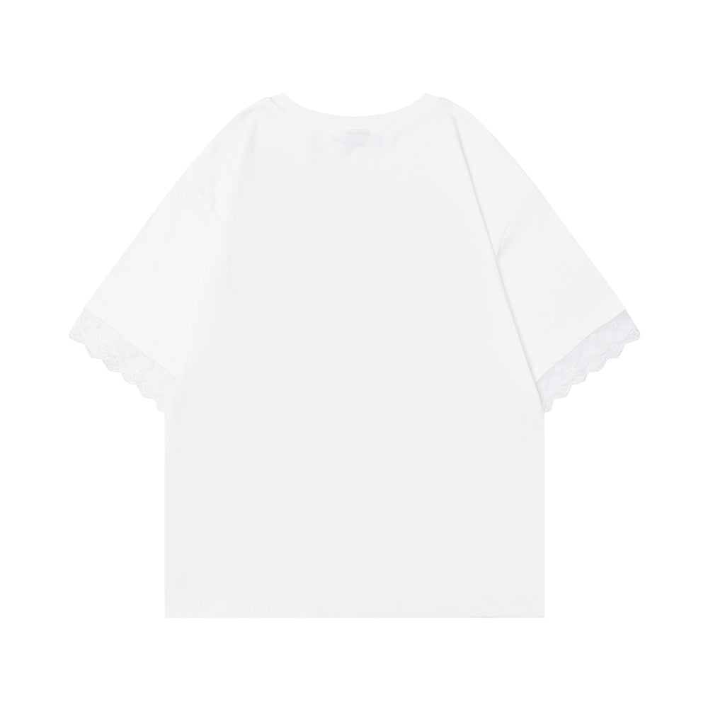 Cute loose short sleeves