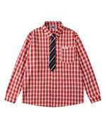 Plaid Casual Long-Sleeved Shirt