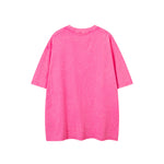 워시드 레터 반팔