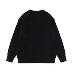 復古貓咪寬鬆毛衣