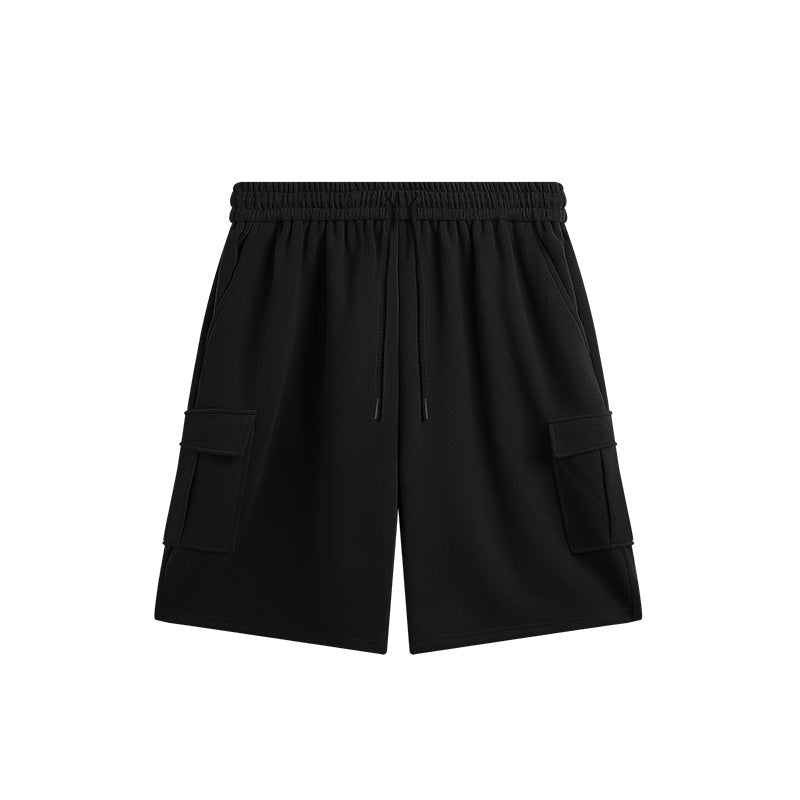 Retro multi-pocket cargo shorts