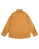 Casual Embroidered Long-Sleeved Shirt