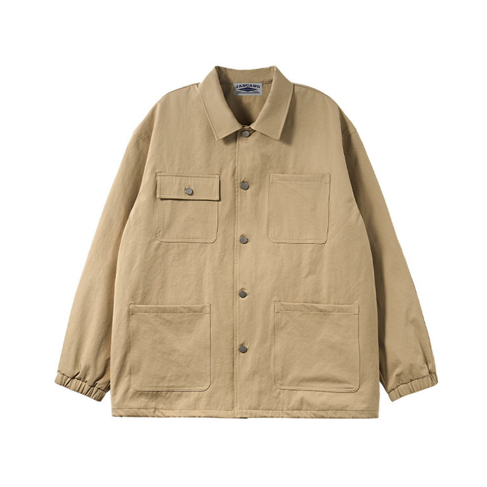 Lapel work jacket