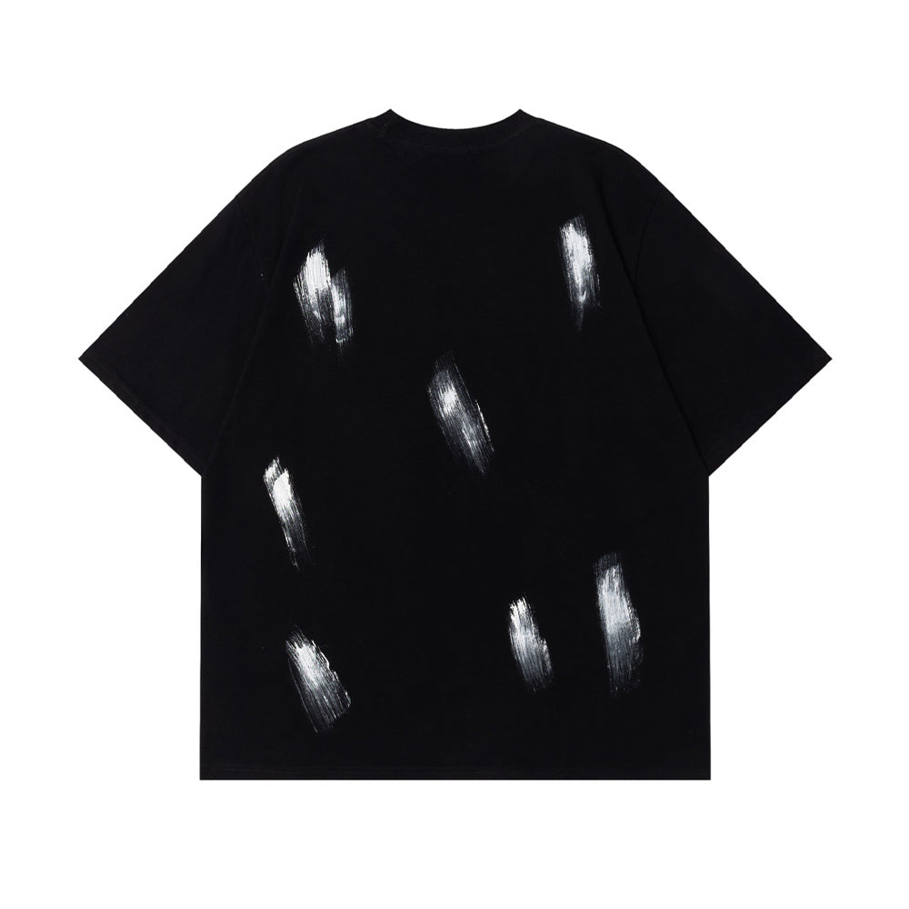 Cartoon bunny short sleeves