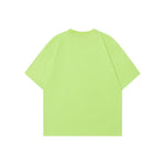 레트로 레터 프린트 반소매