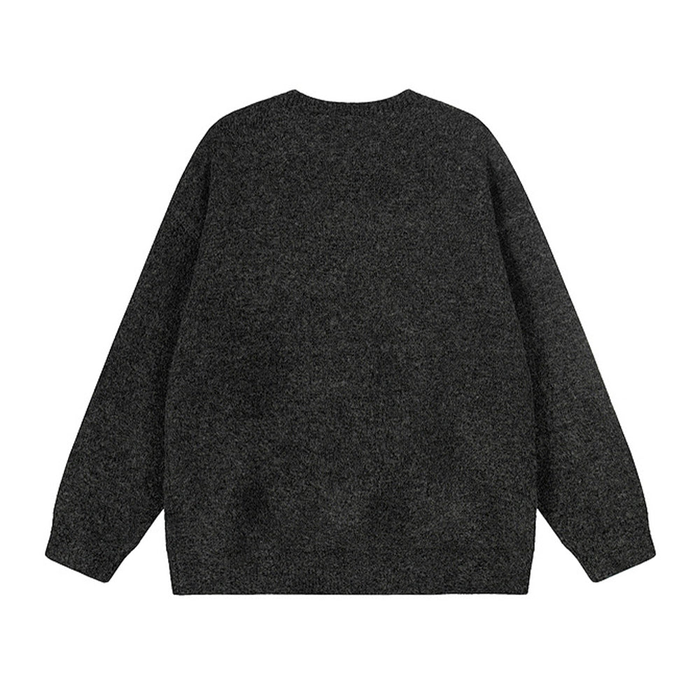 Retro thick casual sweater
