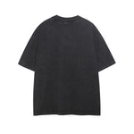 레트로 프린트 캐주얼 반팔