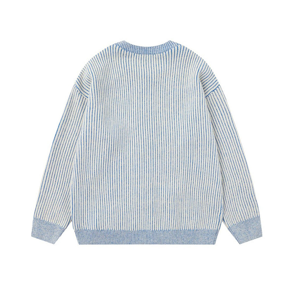 귀여운 강아지 자수 스웨터