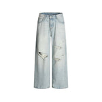 Gradient Wash Denim Pants