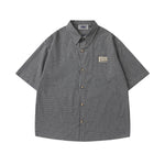 Vintage pocket short-sleeved shirt