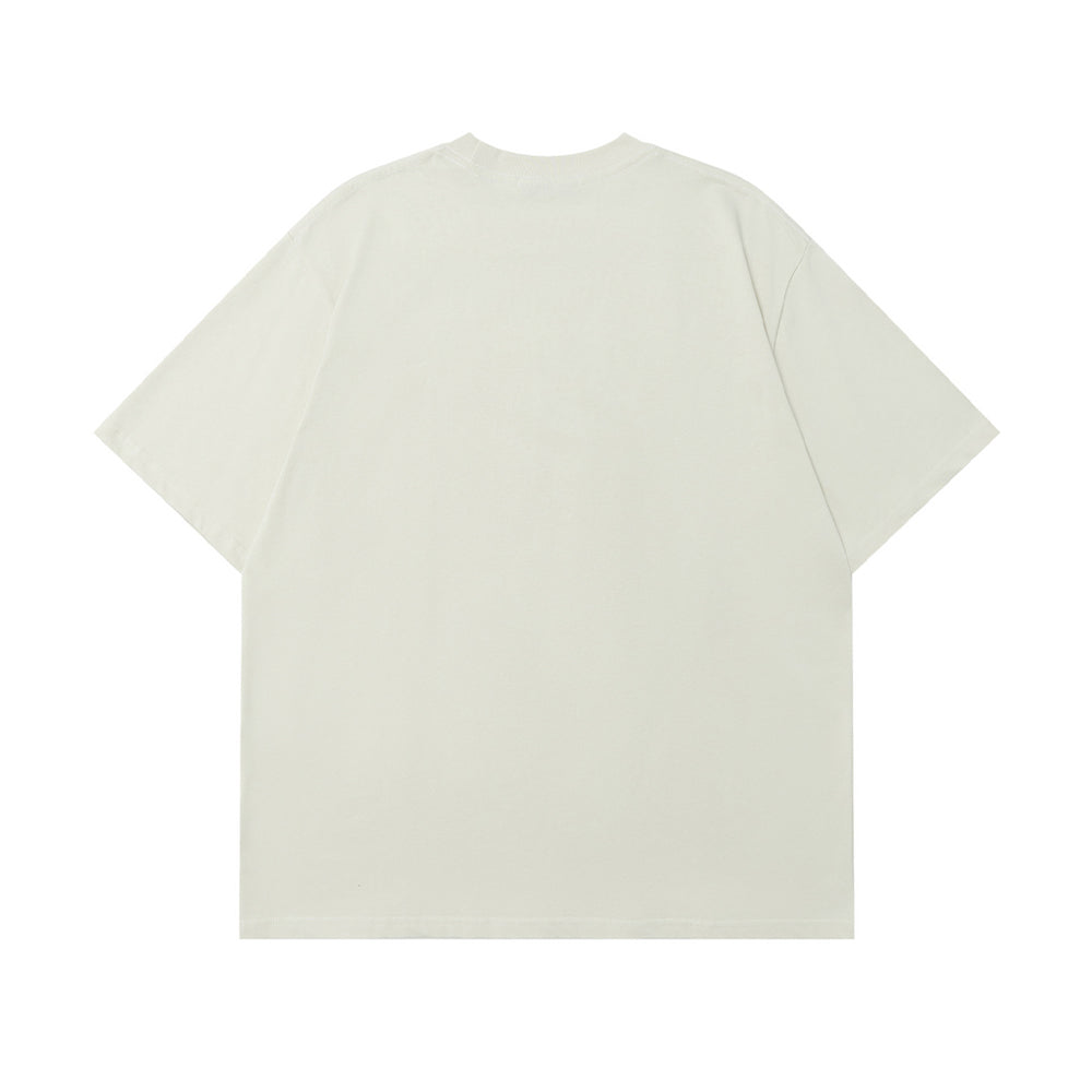 Retro cute bear short sleeves