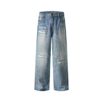 破洞休閑百搭牛仔褲