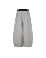 Retro contrast casual pants
