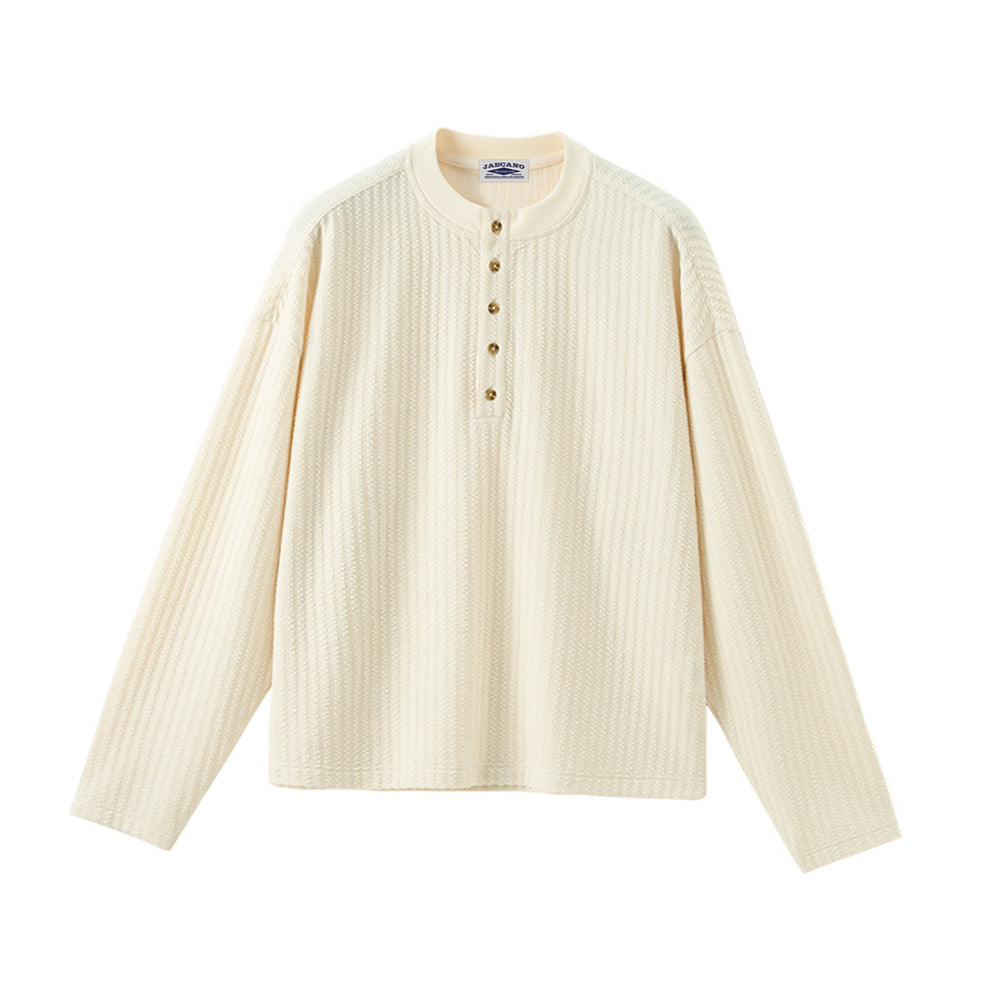 헨리 칼라 캐주얼 긴팔