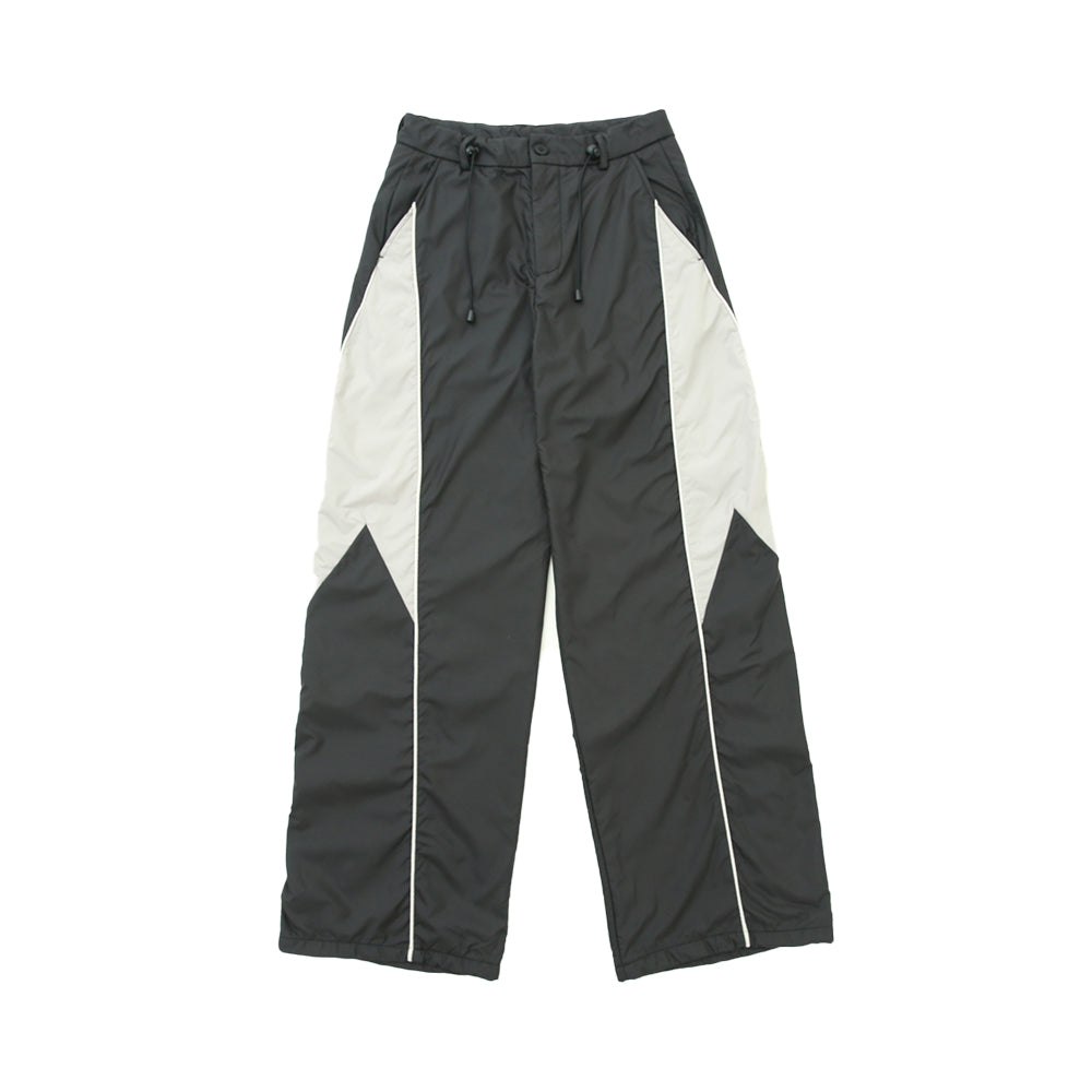 American retro patchwork casual trousers 