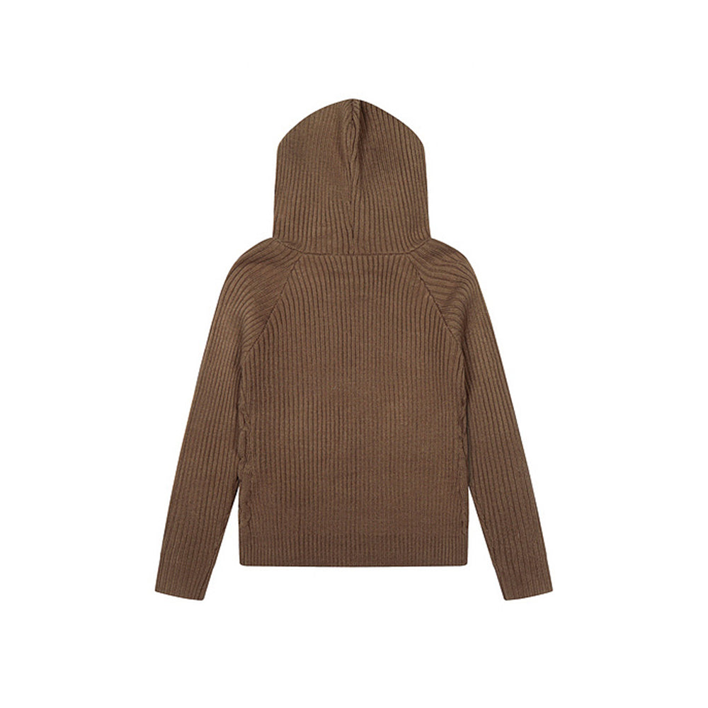 Embroidered hooded sweater (women's)