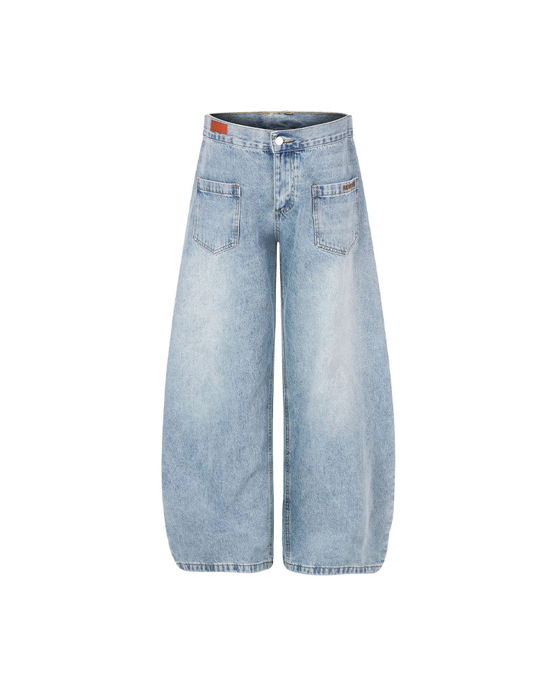 Retro versatile scimitar pants
