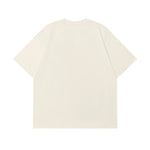 레트로 레터 프린트 반소매