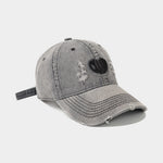 Washed Denim Baseball Cap