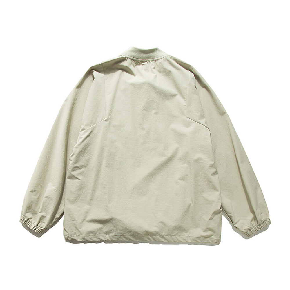 Half-zip pullover jacket