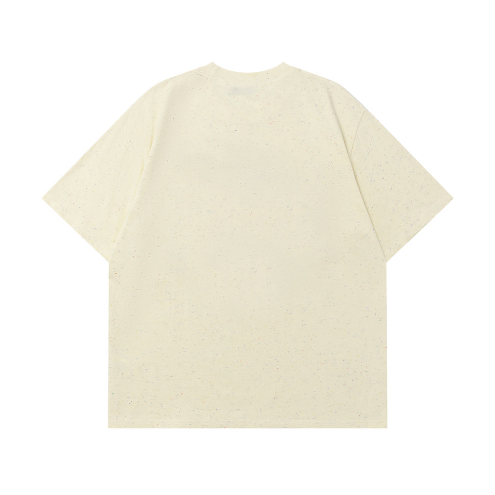 Retro colorful cute short sleeves