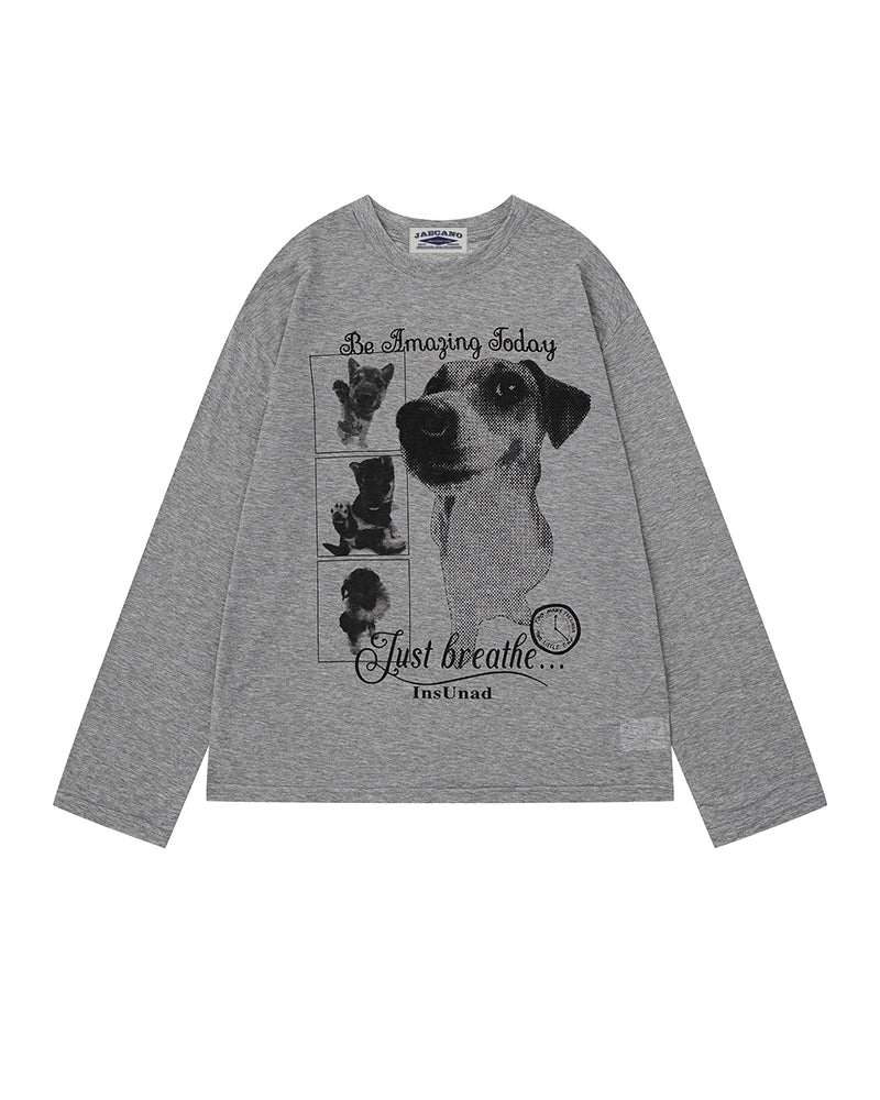 Casual and versatile long-sleeved shirt