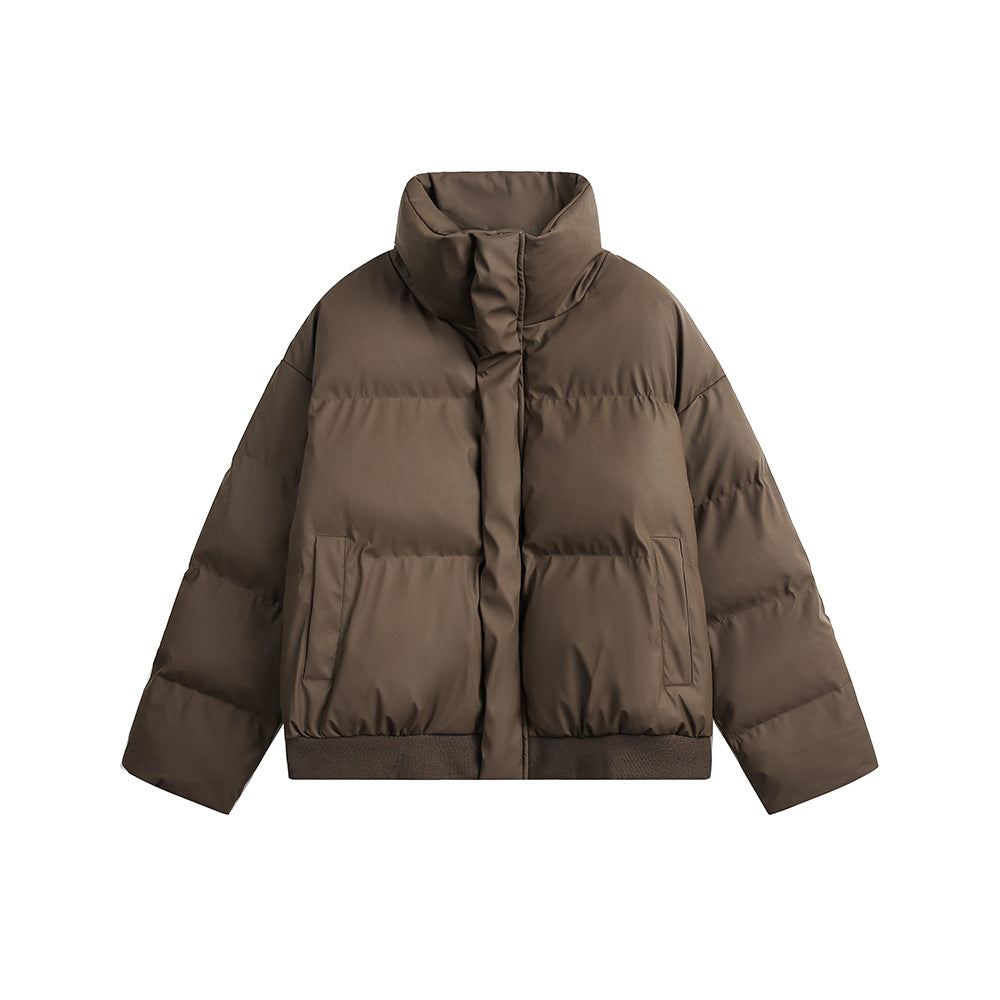 Retro thickened warm jacket