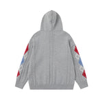 캐주얼한 탈부착형 니트 가디건