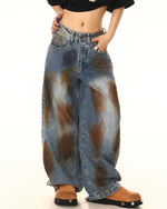 做舊休閑牛仔褲